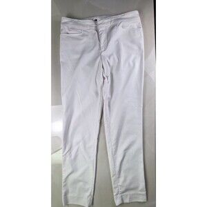 Chaps‎ Ladies White Size 8 Casual Crop Pants